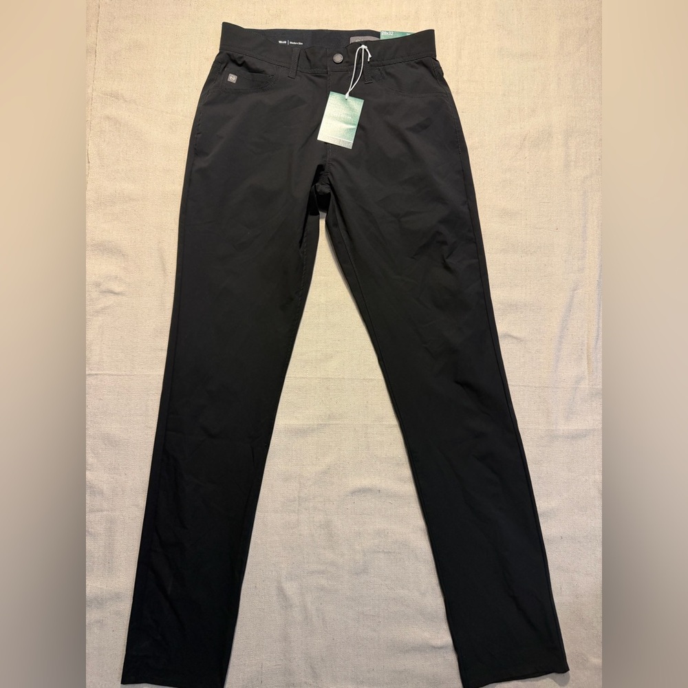 AG Tellis Modern Slim Pants 28 X 32 NWT Black